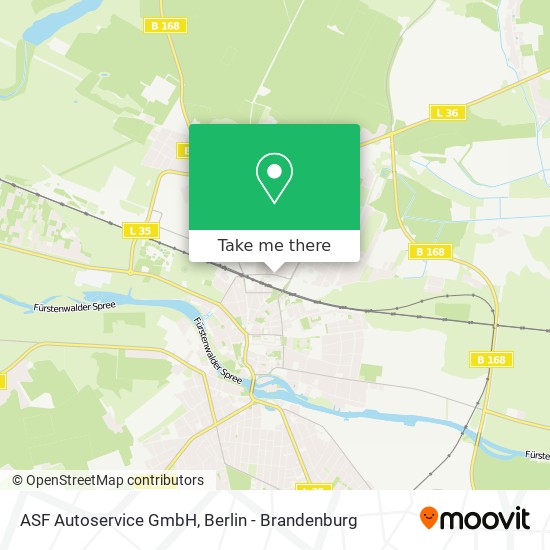 ASF Autoservice GmbH map
