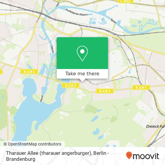 Tharauer Allee (tharauer angerburger), Westend, 14055 Berlin map
