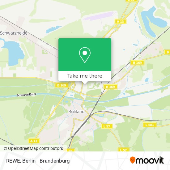 REWE map