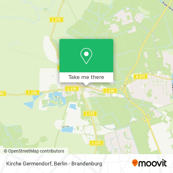 Kirche Germendorf map