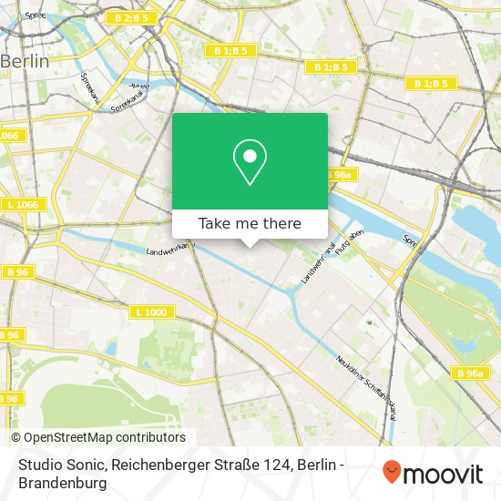 Studio Sonic, Reichenberger Straße 124 map