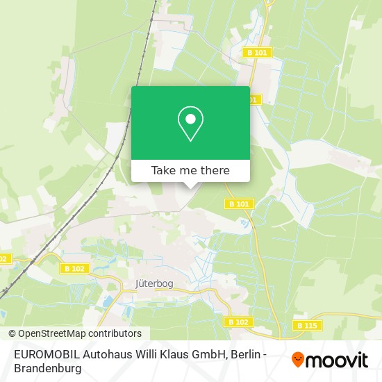 EUROMOBIL Autohaus Willi Klaus GmbH map