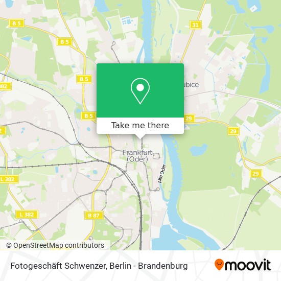 Карта Fotogeschäft Schwenzer