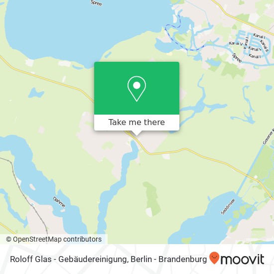Карта Roloff Glas - Gebäudereinigung, Geinsheimer Weg 4A