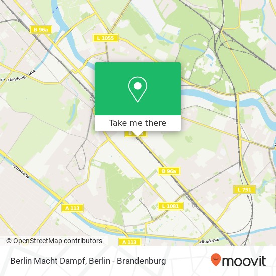 Berlin Macht Dampf map