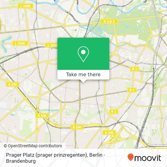 Prager Platz (prager prinzregenten), Wilmersdorf, 10717 Berlin map