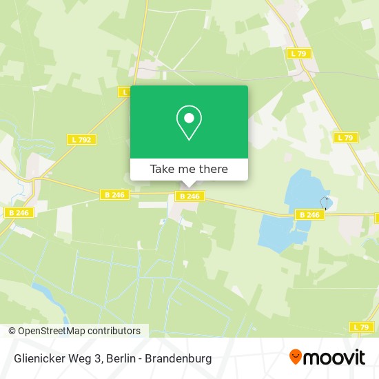 Glienicker Weg 3 map