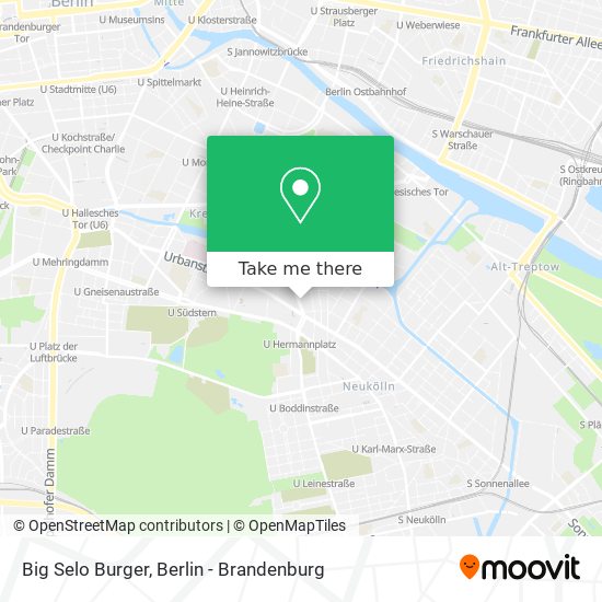 Big Selo Burger map