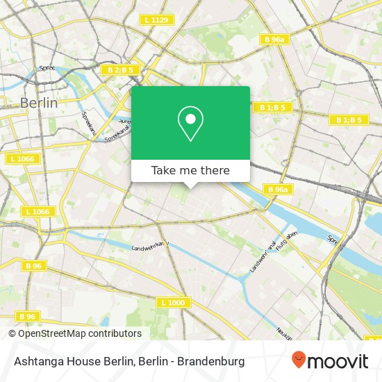 Ashtanga House Berlin, Mariannenplatz 21 map