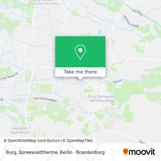 Burg, Spreewaldtherme map