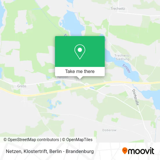 Карта Netzen, Klostertrift
