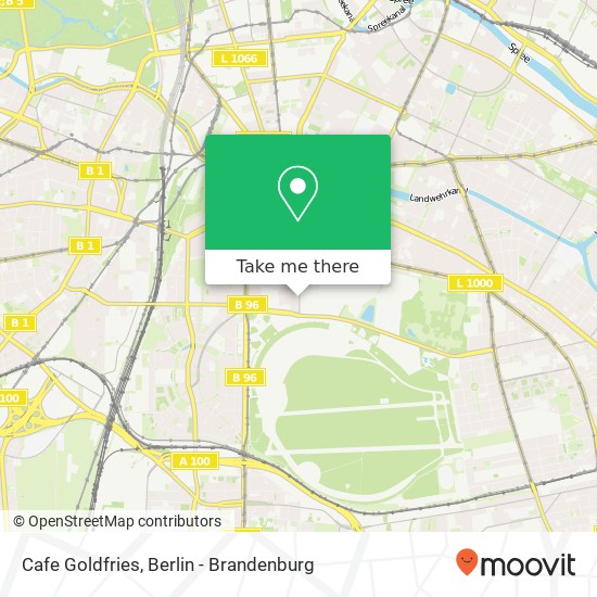 Cafe Goldfries, Friesenstraße 15 map