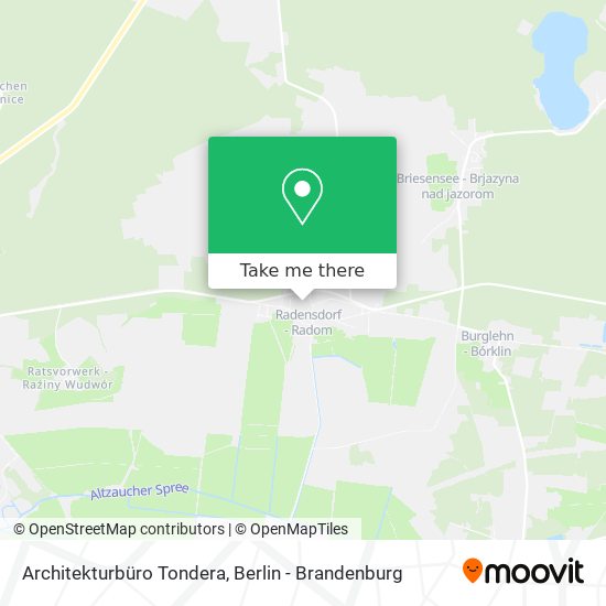 Architekturbüro Tondera map