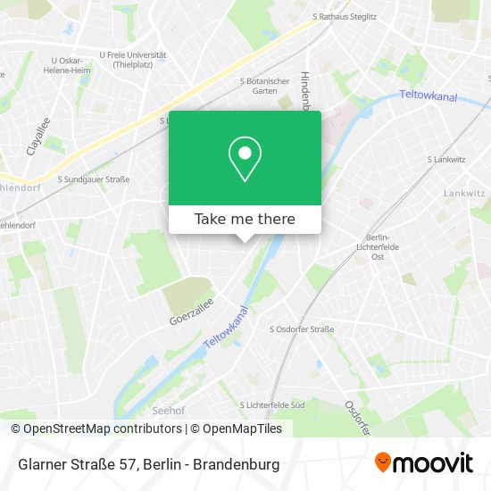Карта Glarner Straße 57