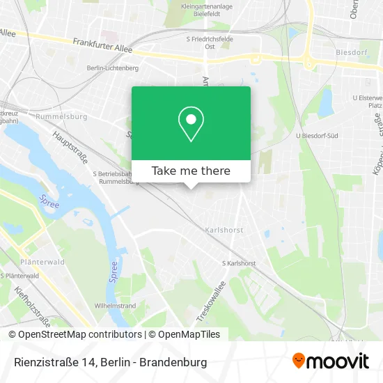 Rienzistraße 14 map