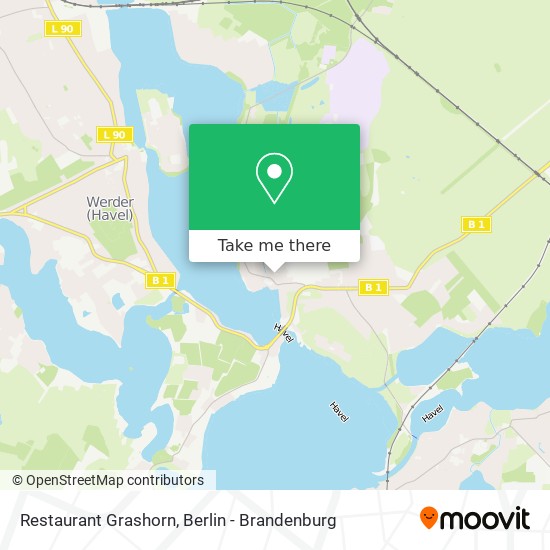 Restaurant Grashorn map