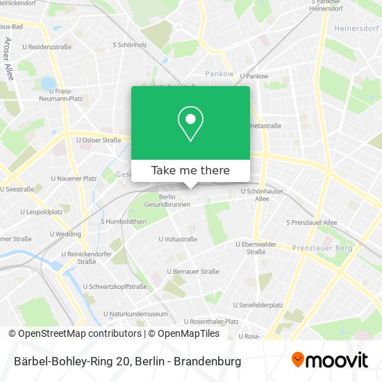 Bärbel-Bohley-Ring 20 map