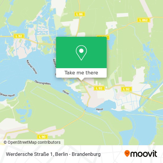 Werdersche Straße 1 map