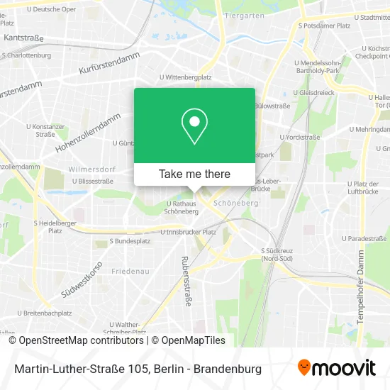 Карта Martin-Luther-Straße 105