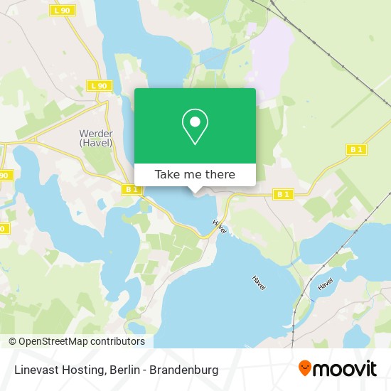 Linevast Hosting map