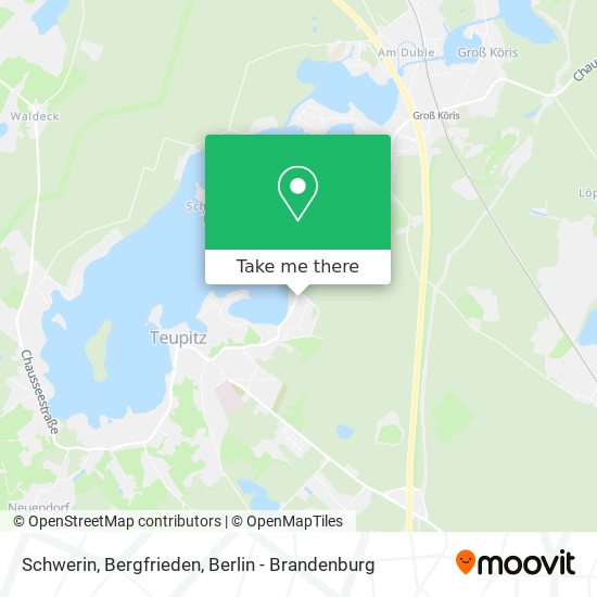 Schwerin, Bergfrieden map