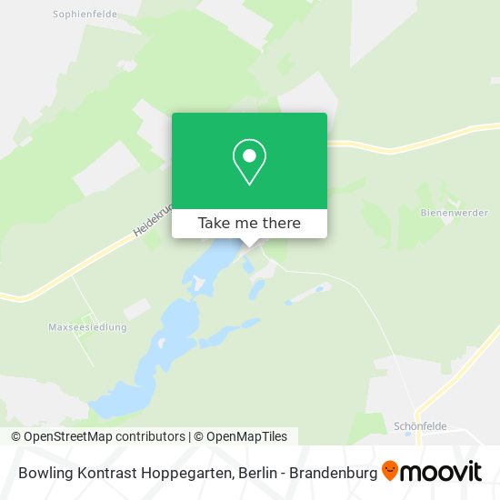 Карта Bowling Kontrast Hoppegarten