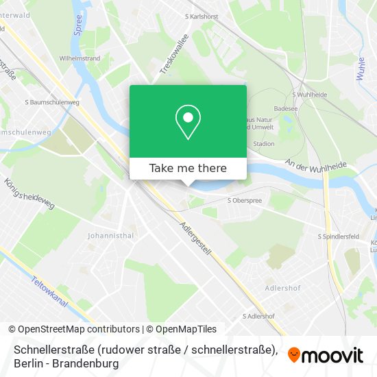 Schnellerstraße (rudower straße / schnellerstraße) map
