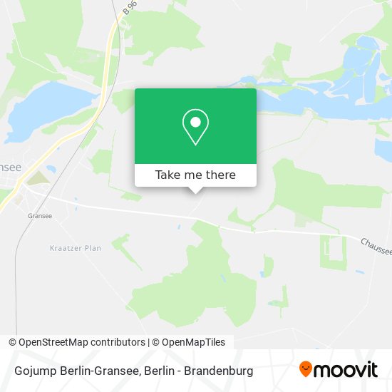Gojump Berlin-Gransee map