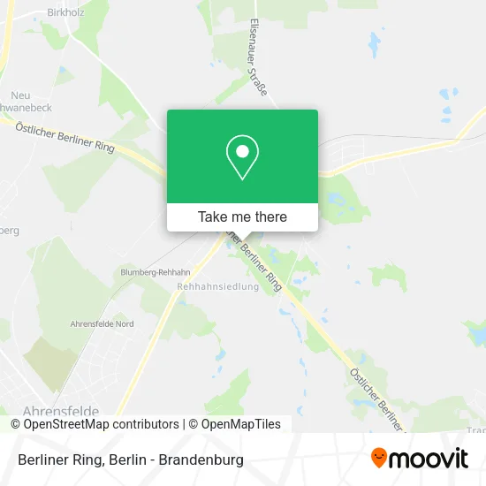Карта Berliner Ring