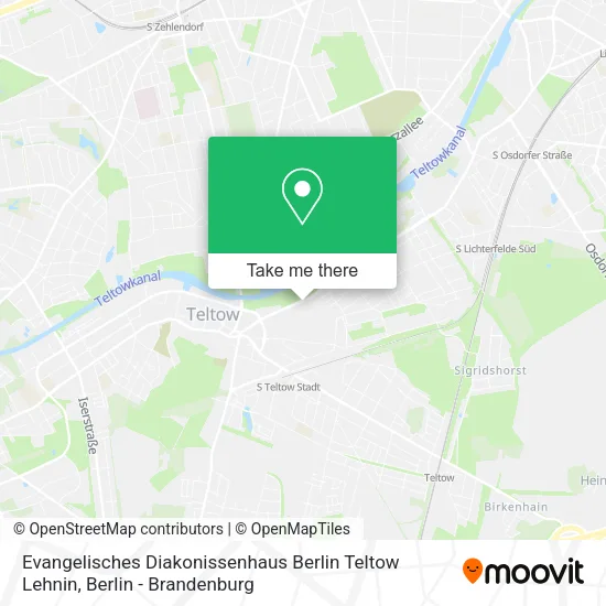 Evangelisches Diakonissenhaus Berlin Teltow Lehnin map