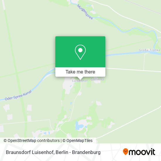 Braunsdorf Luisenhof map