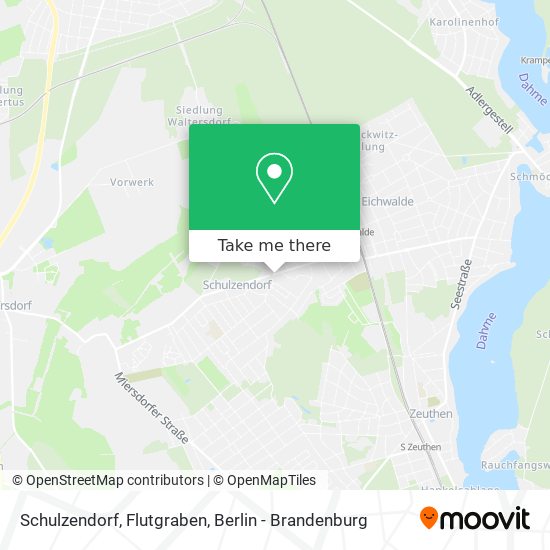Schulzendorf, Flutgraben map