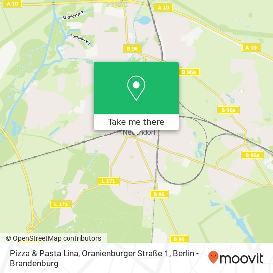Pizza & Pasta Lina, Oranienburger Straße 1 map