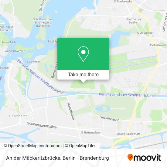 Карта An der Mäckeritzbrücke