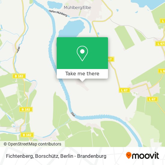 Fichtenberg, Borschütz map