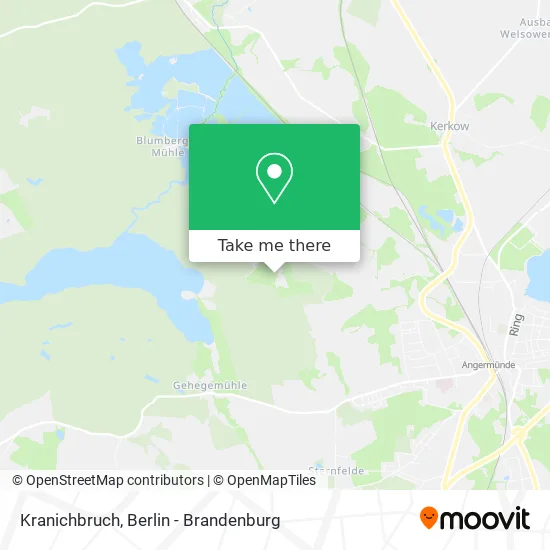 Карта Kranichbruch