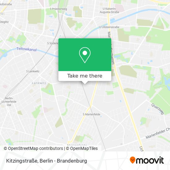 Kitzingstraße map