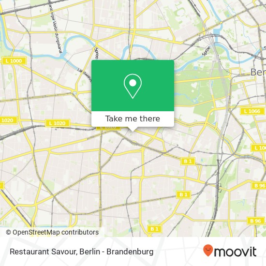 Карта Restaurant Savour, Ansbacher Straße 8