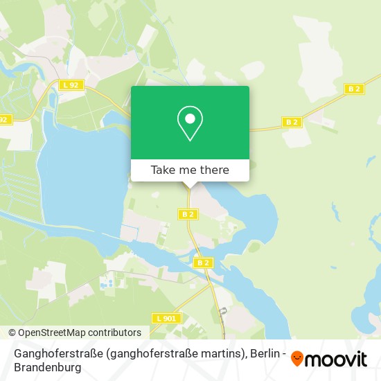 Ganghoferstraße (ganghoferstraße martins) map