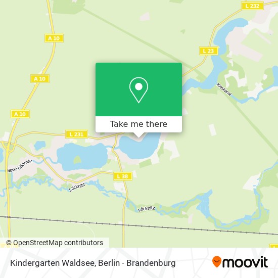 Kindergarten Waldsee map