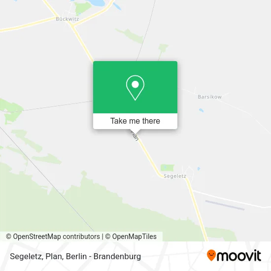 Карта Segeletz, Plan