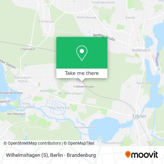 Wilhelmshagen (S) map