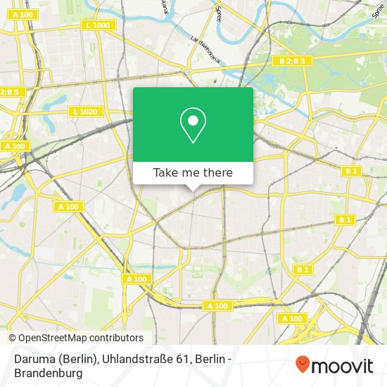 Daruma (Berlin), Uhlandstraße 61 map