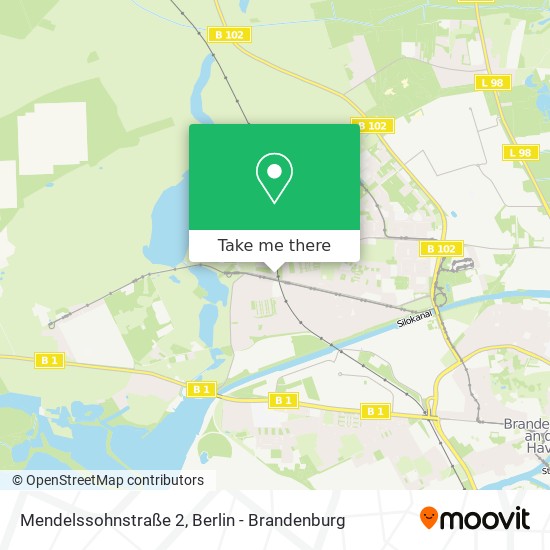 Mendelssohnstraße 2 map