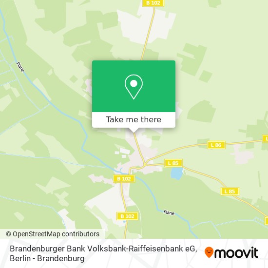 Brandenburger Bank Volksbank-Raiffeisenbank eG map