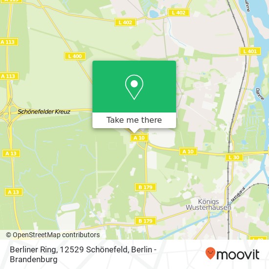 Berliner Ring, 12529 Schönefeld map