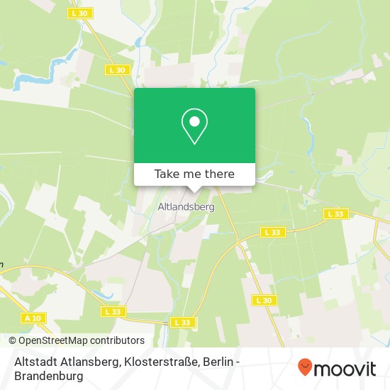 Altstadt Atlansberg, Klosterstraße map