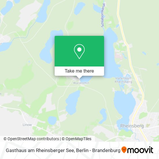 Gasthaus am Rheinsberger See map