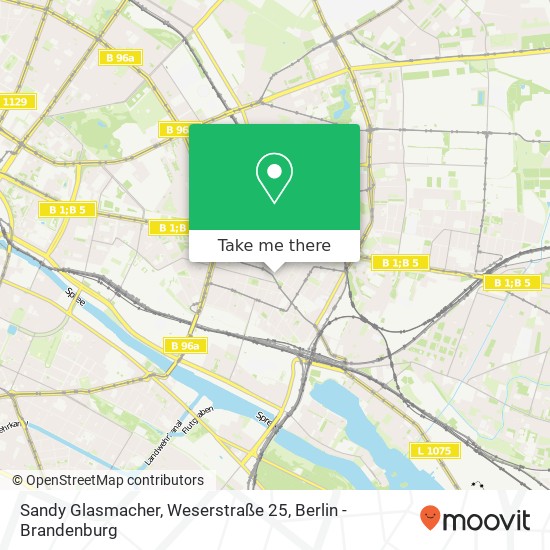 Sandy Glasmacher, Weserstraße 25 map