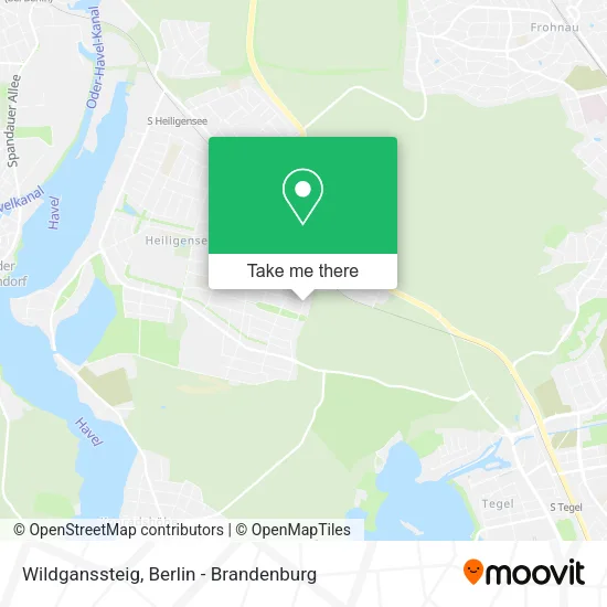 Карта Wildganssteig